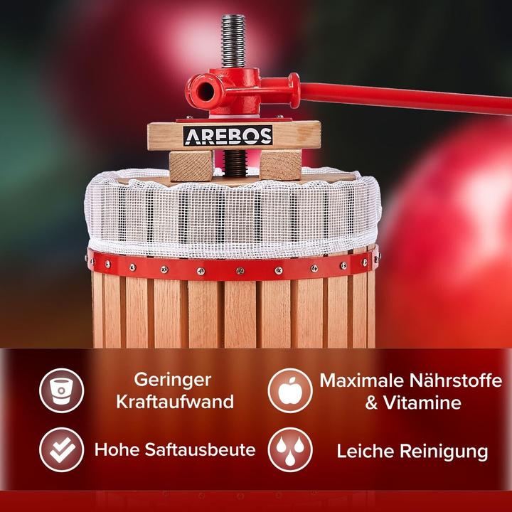 Produktbild Arebos Obstpresse (CH-Stecker)