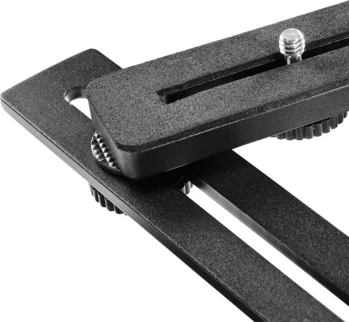 Produktbild Walimex Makro Blitzschiene Basic m. Y-Kabel Olymp. (Blitzhalterung)