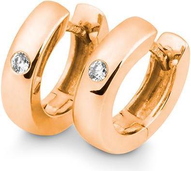 Produktbild Breuning Creolen - BRILL. 0,06 Ct. H/si (585, - Gold)