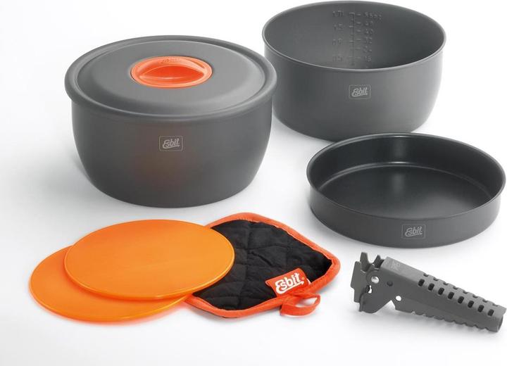 Actual product image Esbit Aluminum cooking set CW2500HA