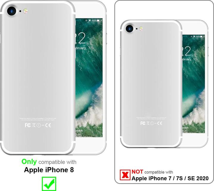 Produktbild Cadorabo Universale Schutzhülle für Apple iPhone 8 Tasche mit Gürtelclip (Apple iPhone 8)