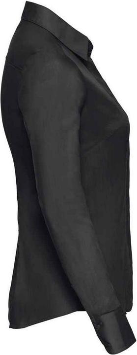 Actual product image Russell Womens/Ladies Poplin Fitted Long-Sleeved Formal Shirt (36 D)