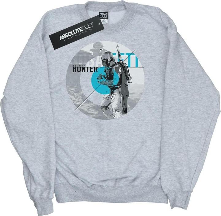Star Wars Boba Fett Bounty Hunter Circle Sweatshirt