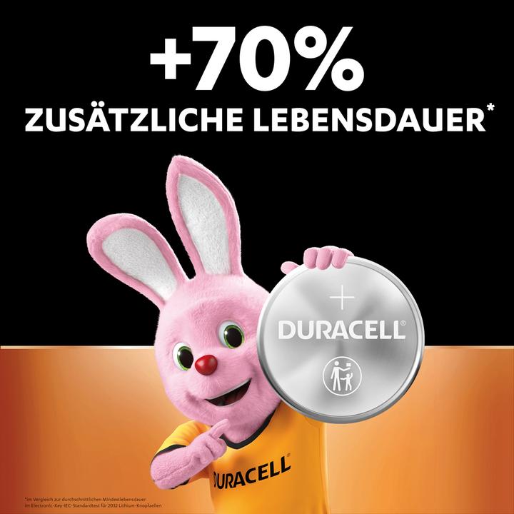 Image du produit Duracell CR2032 (4 pcs, CR2032, 225 mAh)