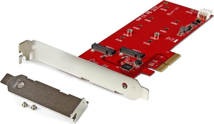 Image du produit StarTech 2X CONTRÔLEUR M.2 SSD - PCIE