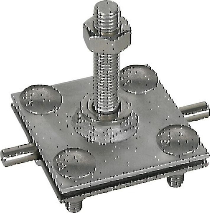 Actual product image Dehn 478149 Connection terminal f. earthing fixed point M12 f. Rd 7-