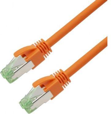 Actual product image Nambo Kupfer-Patchkabel Cat.6a S/FTP (ISO/IEC) LSZH High Quality orange 1,5 m (CAT6, 1.50 m)