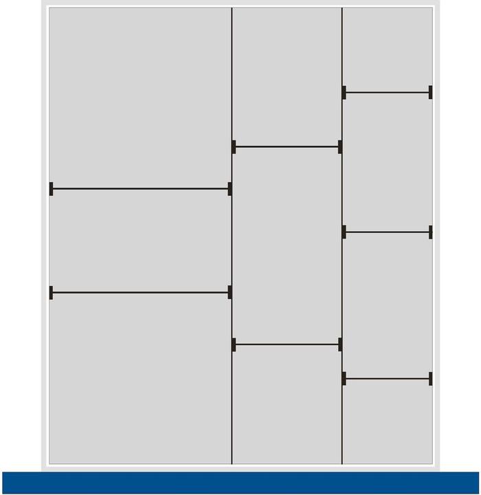 Bott Partition/plug-in wall range (65 cm, 65 cm)
