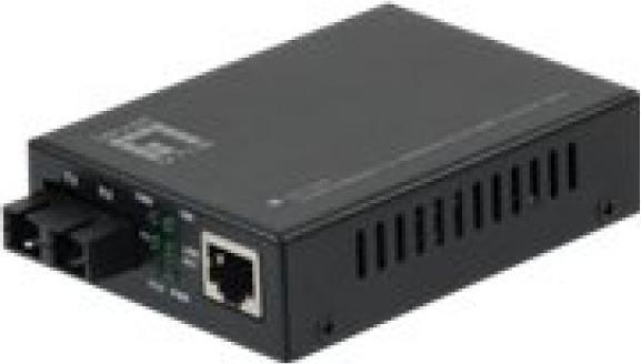 Produktbild LevelOne GVT-2001: Media Konverter RJ45-SC