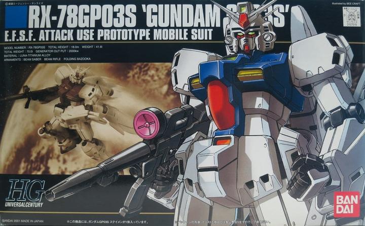 Image du produit Bandai 1/144 HGUC RX-78GP03S GUNDAM #025