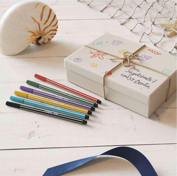 Actual product image STABILO Pen 68 Premium felt-tip pen (Neon yellow, 1 x)