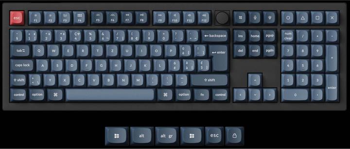 Produktbild Keychron V6 Max (CH, Kabellos, Kabelgebunden)