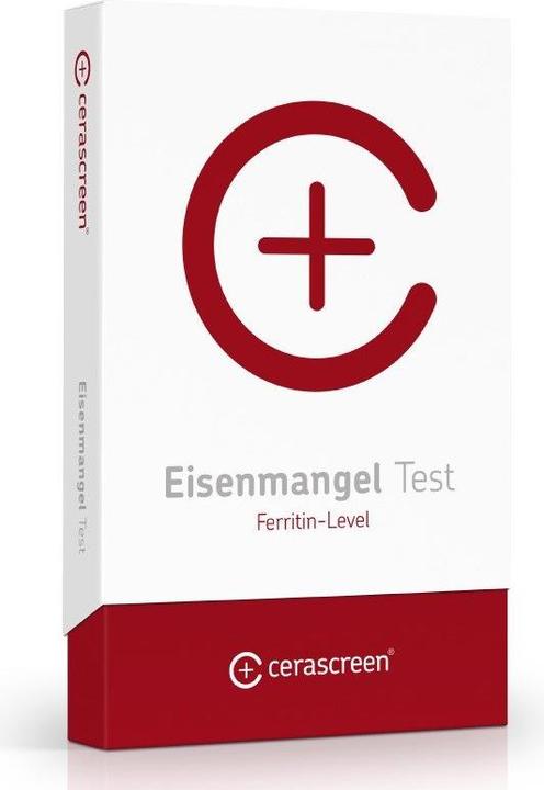 Actual product image Cerascreen Test kit iron deficiency 1 piece (1 x)