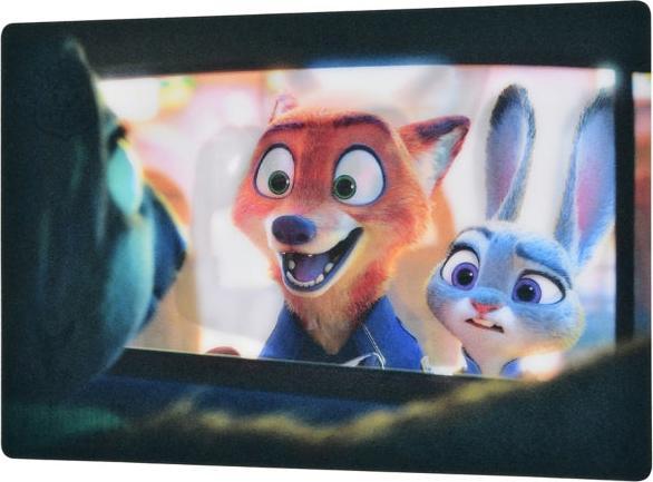 Image du produit Disney Judy Hopps & Nick Wilde, Carte postale Flash lenticulaire (1 pcs)