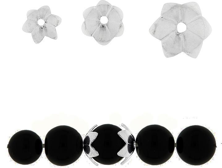 Actual product image Leyda Flower Bead Caps