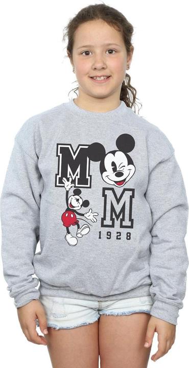 Produktbild Disney Mickey Mouse Jump And Wink Sweatshirt Mädchen (152, 158)