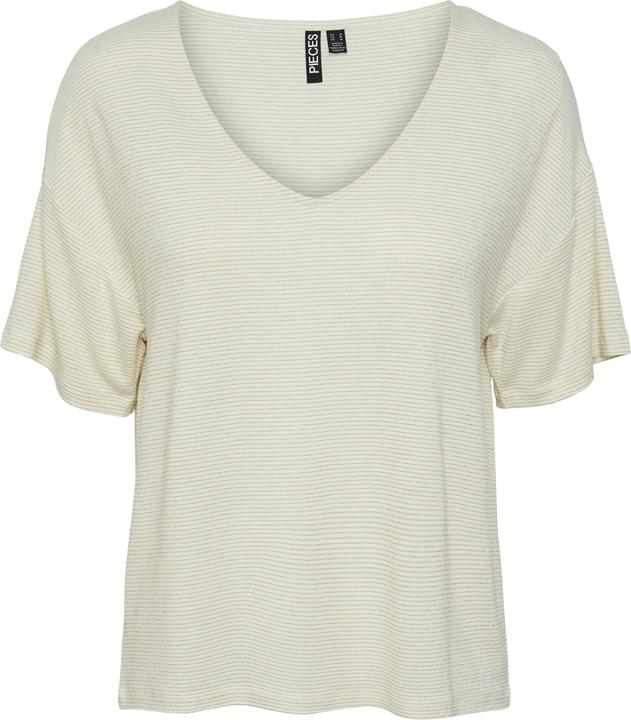Produktbild Pieces Pcbillo Oversized Tee Lurex Stripes Noos (S)