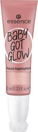 essence BABY GOT GLOW liquid highlighter (20 Rose and Shine, Highlighter)