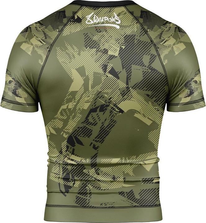 Image du produit 8Weapons 8 WEAPONS Rashguard, S/S, Hit 2.0, olive-black, XL (XL)