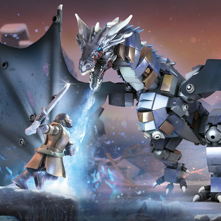 Produktbild Mega Construx Probuilder Game of Thrones EisViserion Showdown