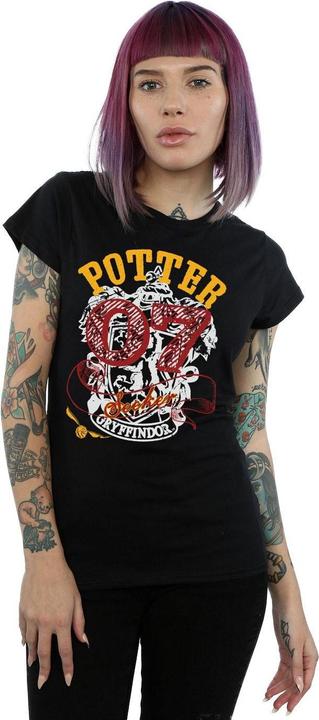 Actual product image Womens/Ladies Gryffindor Seeker Cotton T-Shirt (M)