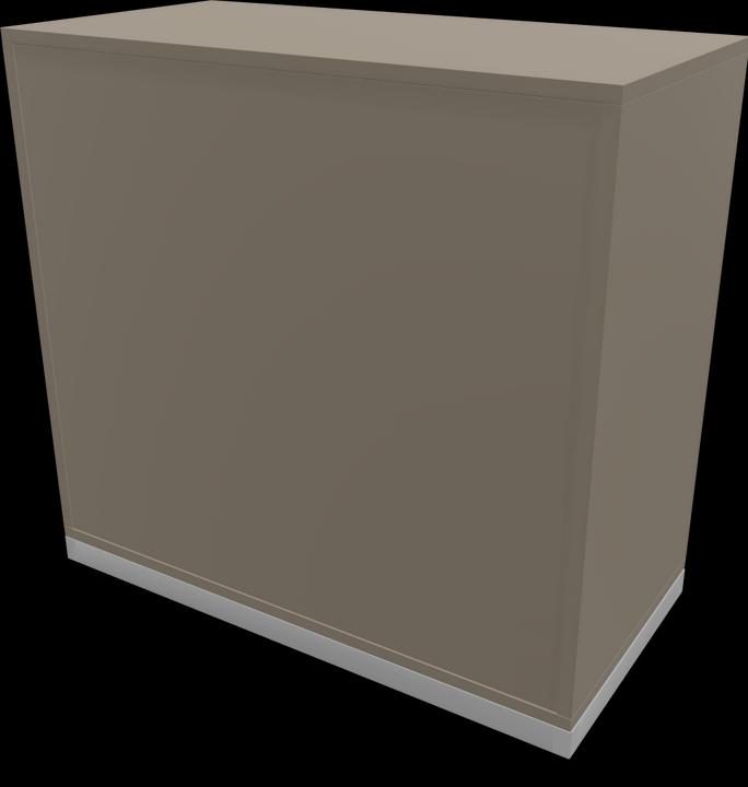 Actual product image Narbutas Choice sliding door cabinet (80 x 40 x 76 cm)
