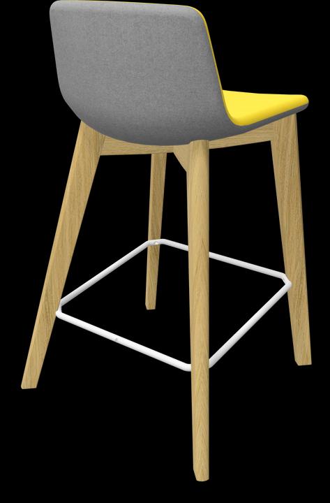 Actual product image Narbutas Twist & Sit Bar Stool