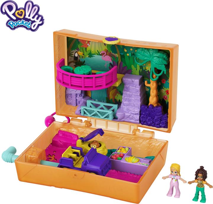 Polly Pocket Saftspass-Safari Schatulle