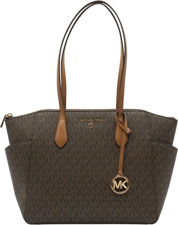 Michael Kors Umhängetasche Jet Set Leder - braun