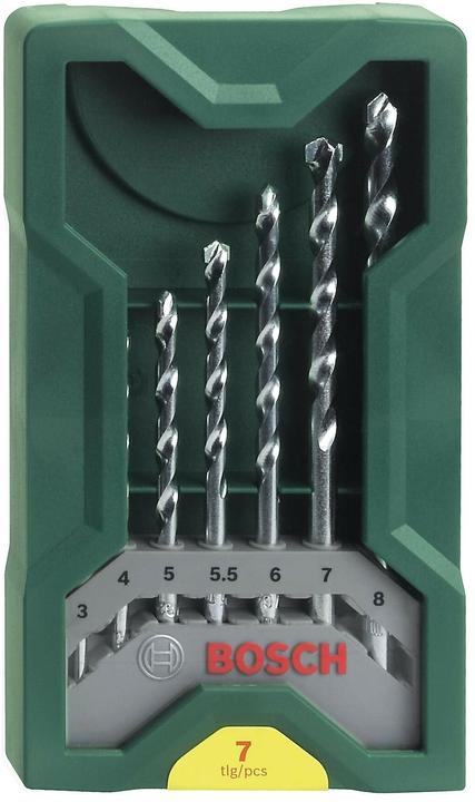 Immagine prodotto Bosch Zubehör Set di trapani a rotazione per pietra 7 pezzi (6 mm, 5,5 mm, 7 mm, 3 mm, 5 mm, 8 mm, 4 mm)