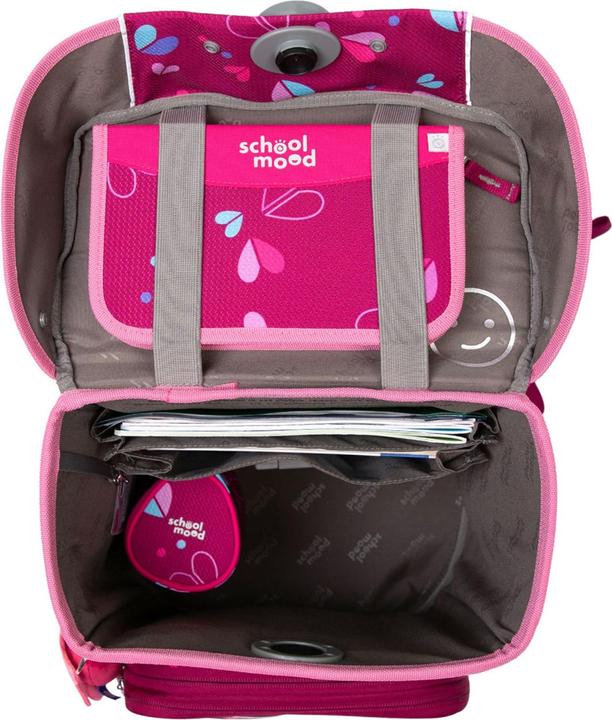 Produktbild School-Mood Champion Maxx Pro Mila Schulranzen-Set 7-teilig (22 l)