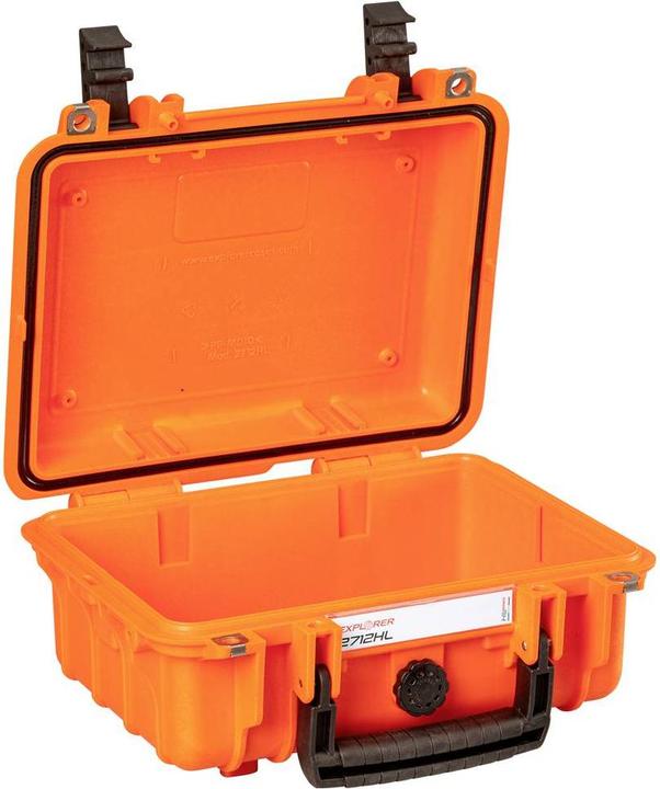 Actual product image Explorer Cases Outdoor case 2712HL.O orange with pick & pluck foam (W x H x D) (Camera shoulder bag, 6.60 l)