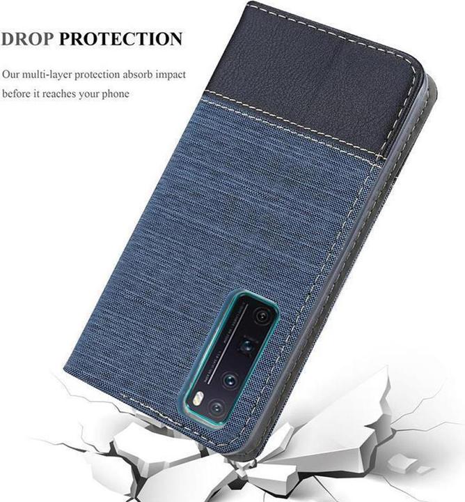 Image du produit Cadorabo Couverture look jeans Book (Huawei Nova 7 5G)