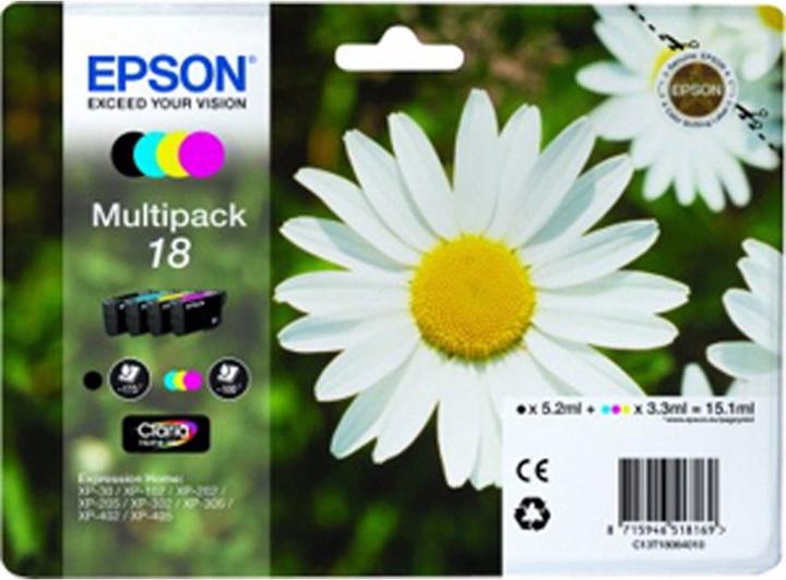 Produktbild Epson 18 Multipack - Druckerpatrone (M, BK, C, Y)