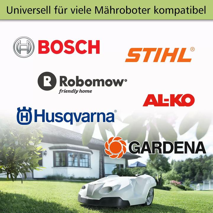 Actual product image AccuCell 100m Begrenzungskabel kompatibel mit Mähroboter Gardena, Husqvarna Automower 3,4mm (Mowing robot, Robot mower installation)