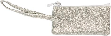 Actual product image I'm a Girly Clutch bag silver