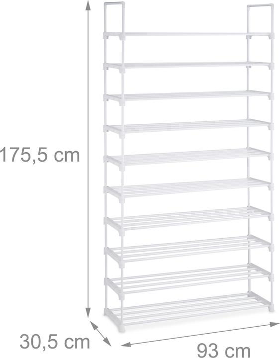 Image du produit Relaxdays Baylee (93 x 30.5 x 175.5 cm)