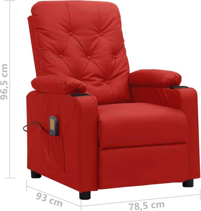 Actual product image VidaXL Electric massage chair