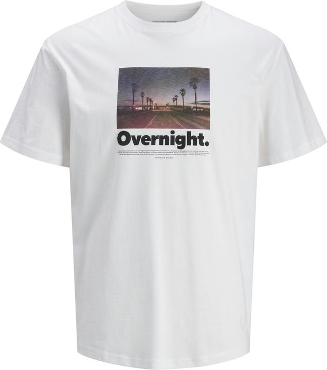 Jack & Jones Fotodruck Rundhals T-shirt T-shirt (S)