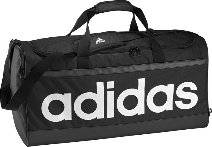 Immagine prodotto adidas Borsone Lineare L, Nero/Bianco Nero/Bianco (63 l)