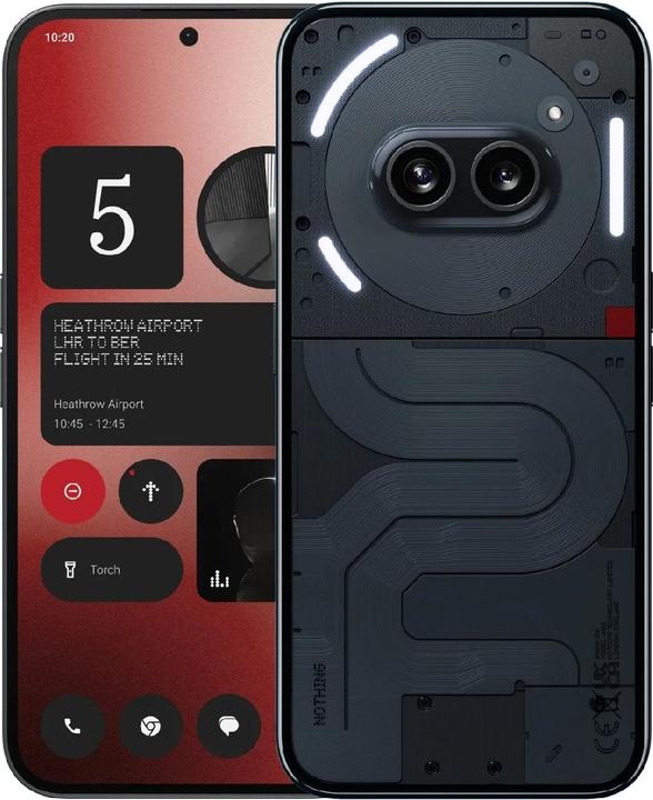 Produktbild Nothing Phone (2a) (128 GB, Schwarz, 6.70", Dual SIM, 50 Mpx, 5G)