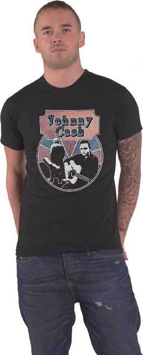 Image du produit Dick Smith T-Shirt unisexe adulte Walking Guitar & Front On (XL)
