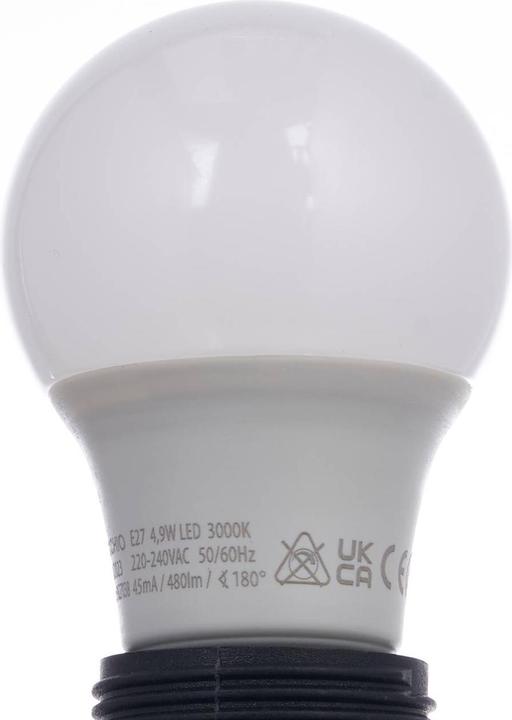 Actual product image Arcchio LED lamp E27 A60 4,9W 3.000K opal (E27, 4.90 W, 470 lm, 1 x, F)