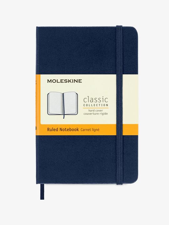 Moleskine Classic Pocket (A6, Liniert, Harter Einband)