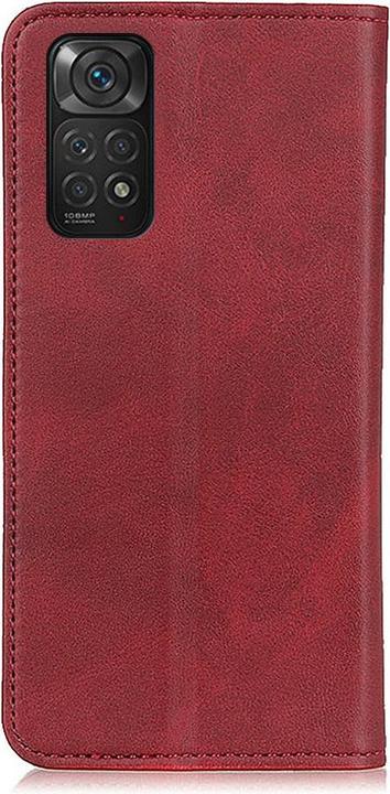 Actual product image Cover-Discount Xiaomi Redmi Note 11 - Stand Flip Case Cover wine red (Xiaomi Redmi Note 11)