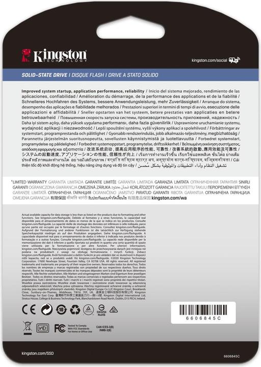 Actual product image Kingston Data Center DC1500M (1920 GB, 2.5")