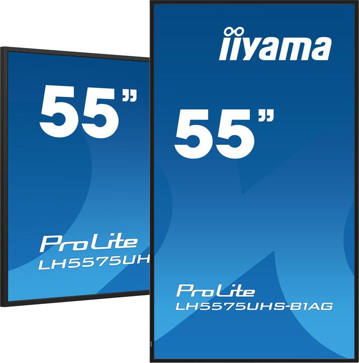 Produktbild iiyama 55 3840X2160 UHD IPS PANEL (3840 x 2160 Pixel, 54.60")