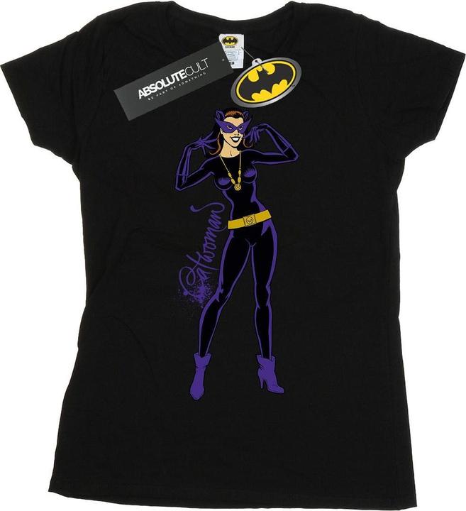 Catwoman Happy Pose Baumwolle TShirt