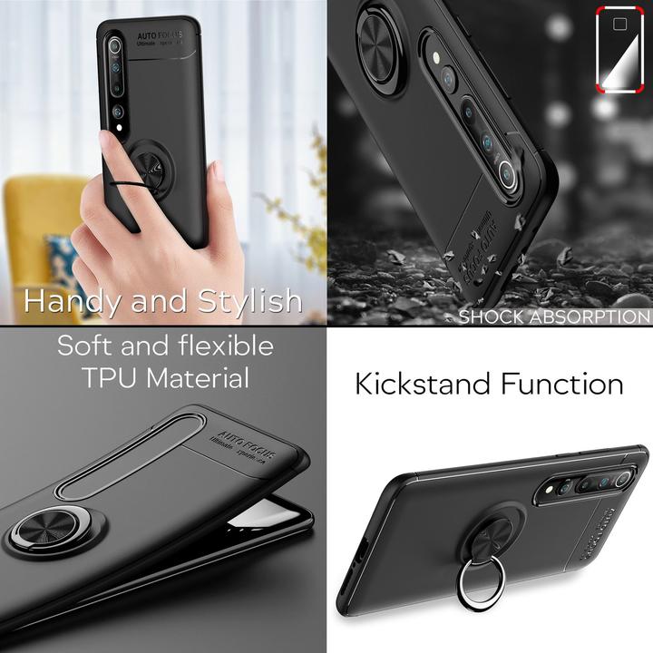 Produktbild Nalia Ring Handyhülle (Xiaomi Mi 10, Xiaomi Mi 10 Pro)
