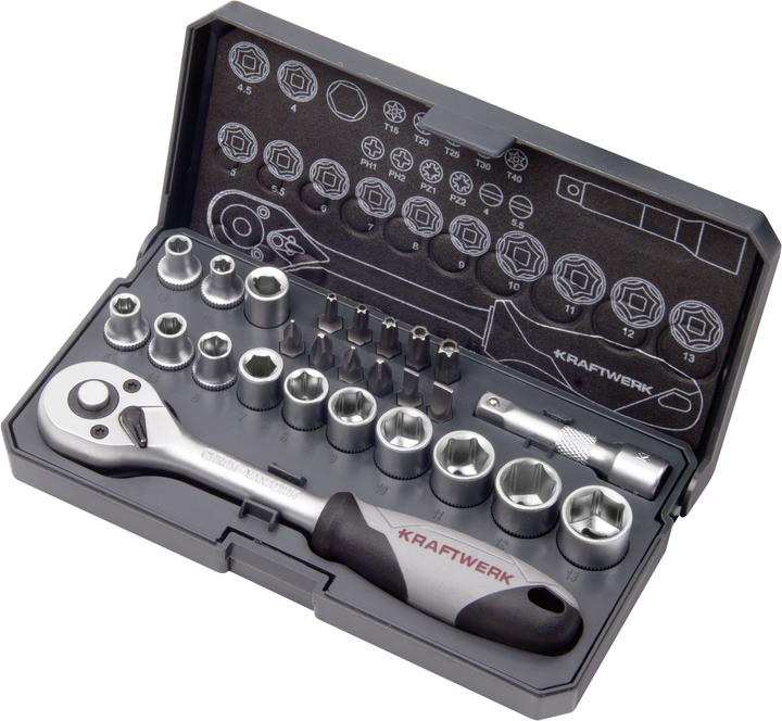 Kraftwerk Basic Line (4 mm, 4.5 mm, 5 mm, 5.5 mm, 6 mm, 7 mm, 8 mm, 9 mm, 10 mm, 11 mm, 12 mm, 13 mm)